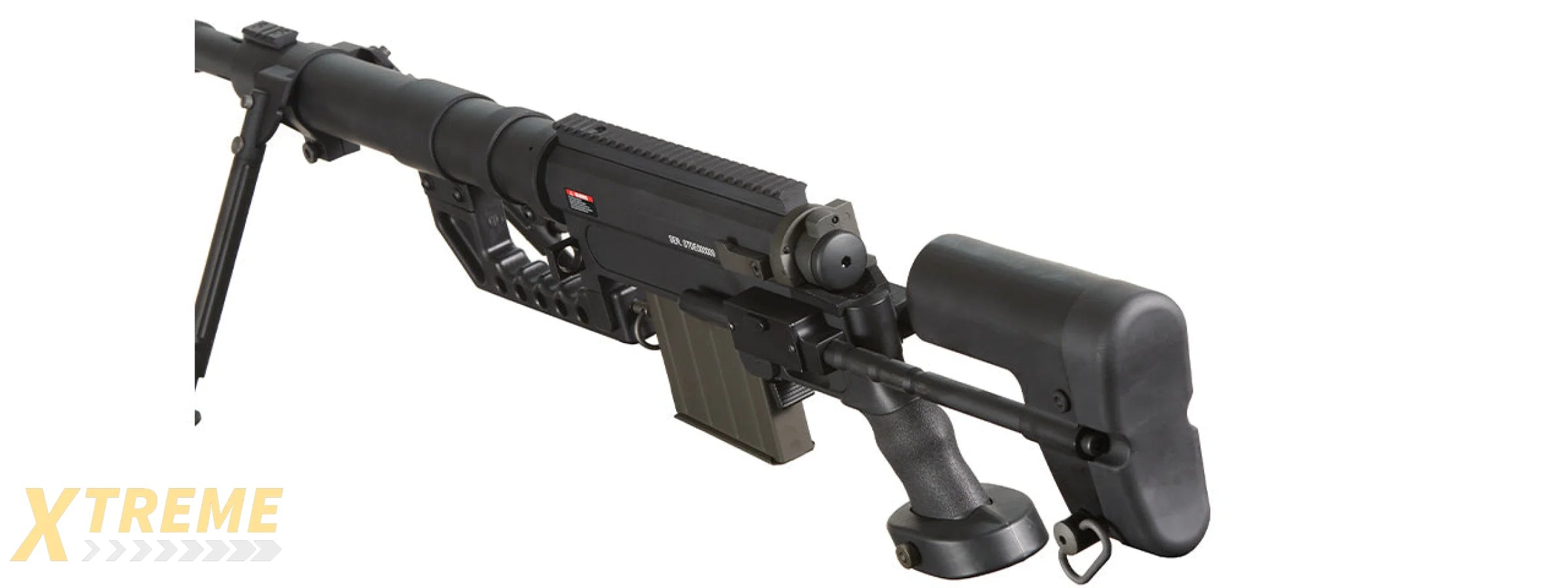 S&T M200 Intervention Bolt Action Custom Sniper Rifle - (Black)