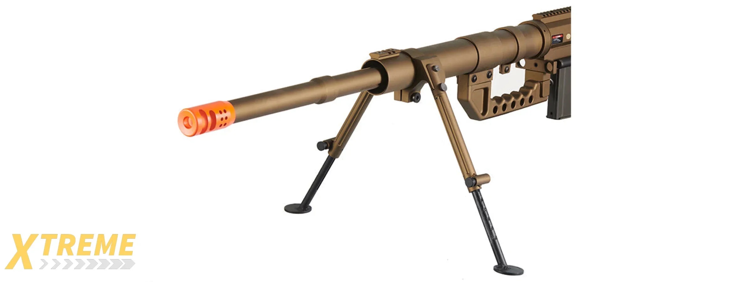 S&T M200 Intervention Bolt Action Custom Sniper Rifle - (Tan)
