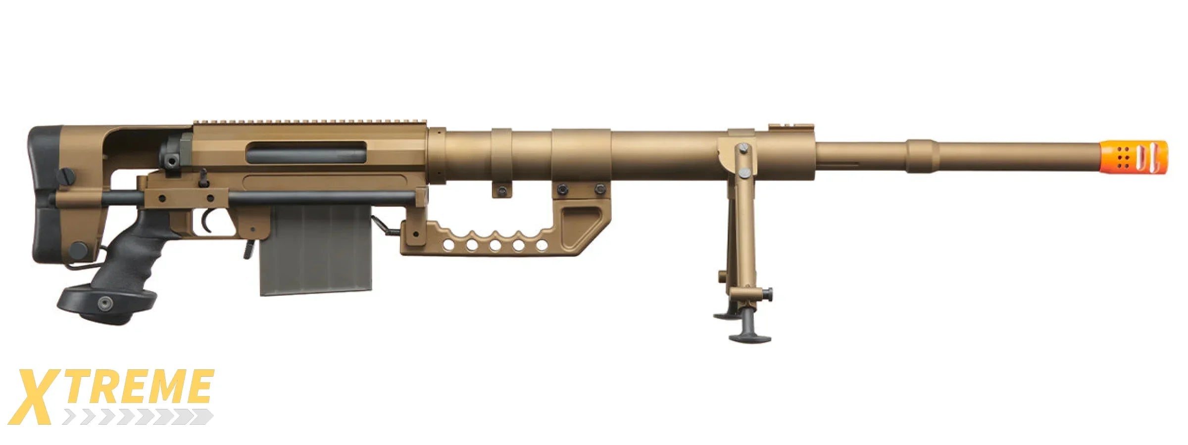 S&T M200 Intervention Bolt Action Custom Sniper Rifle - (Tan)