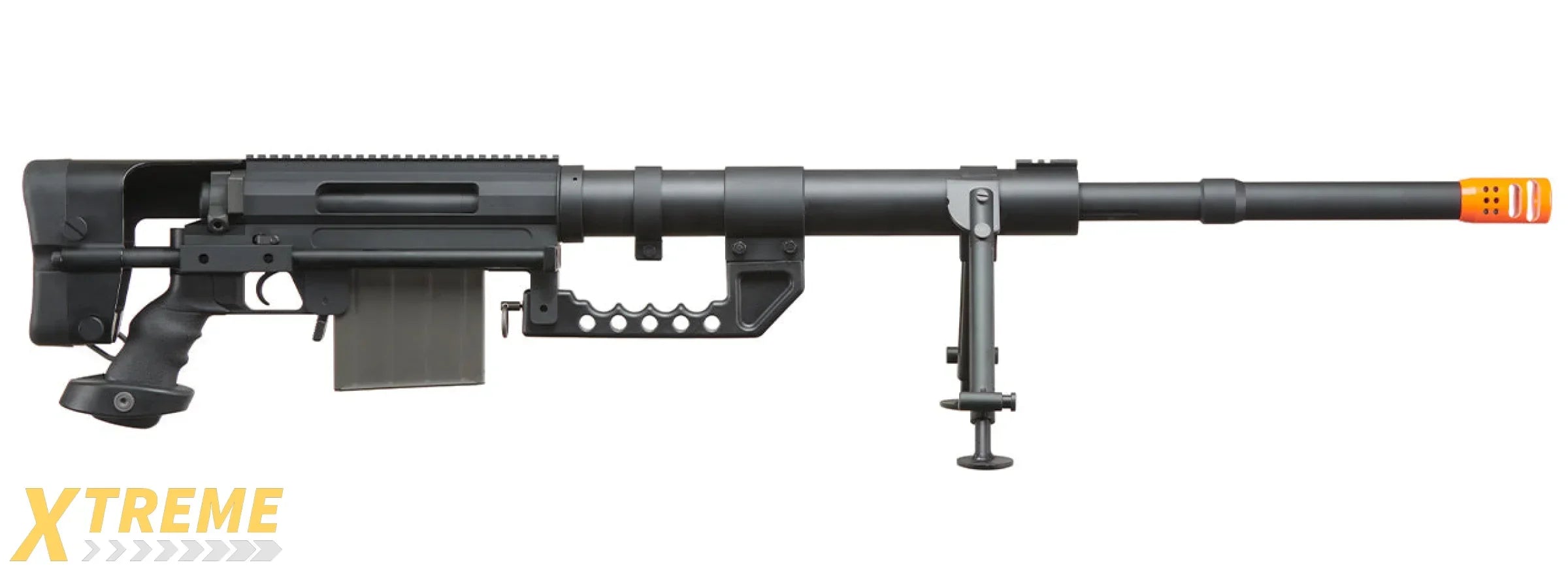 S&T M200 Intervention Bolt Action Custom Sniper Rifle - (Black)