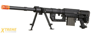 S&T M200 Intervention Bolt Action Custom Sniper Rifle - (Black)