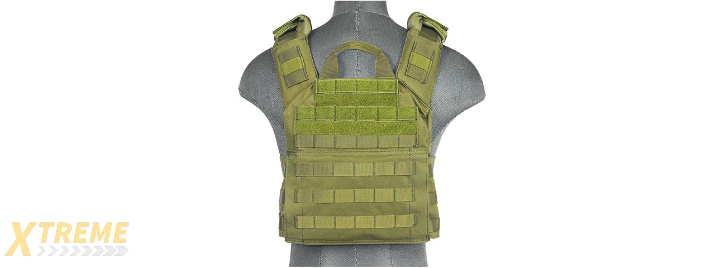 SAPC W/DUAL INNER MAG POUCH AND SHOULDER PADS (OD GREEN)