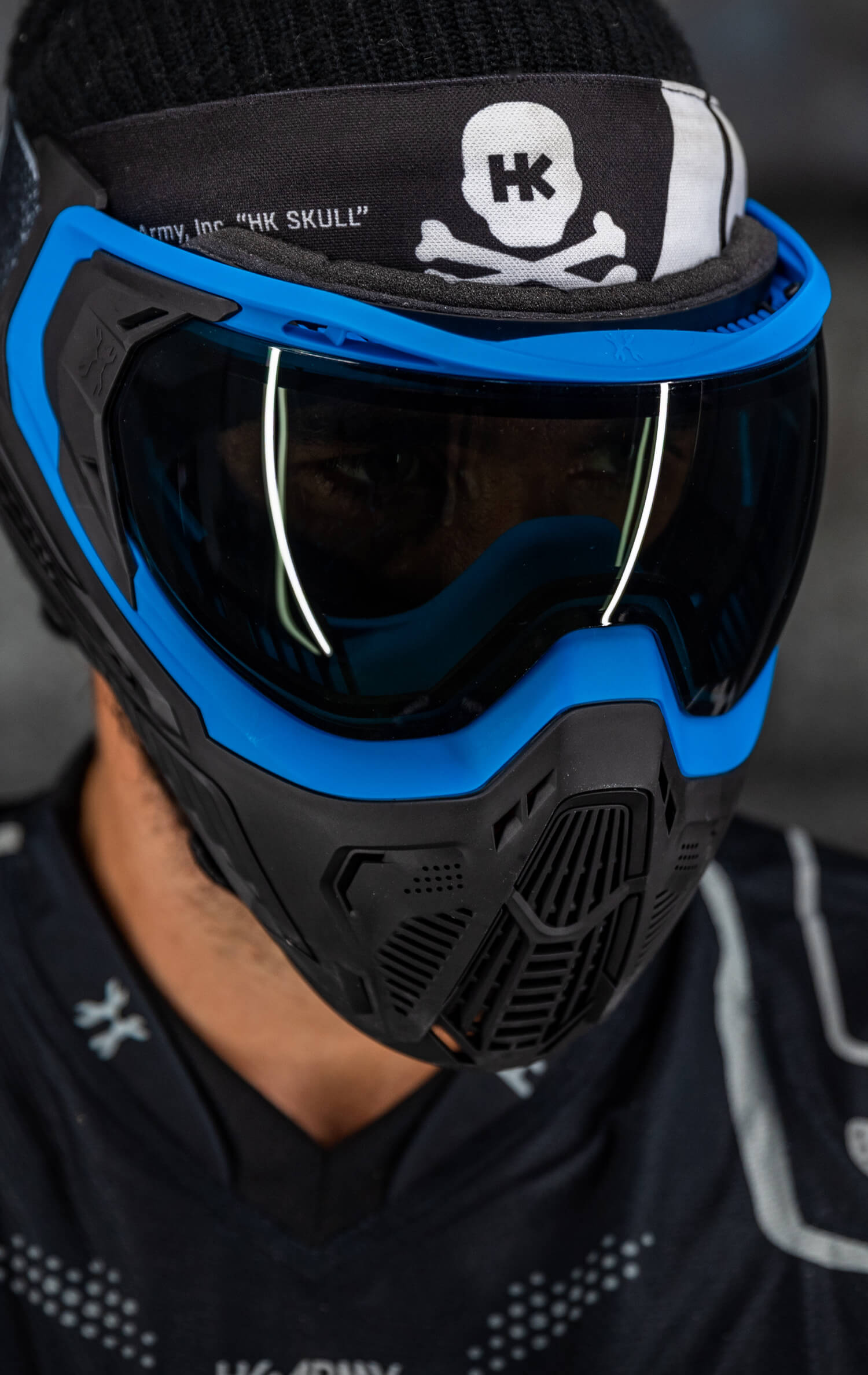 SLR Goggle - Sapphire (Blue/Black/Black) Smoke Lens - XTREME Airsoft Superstore