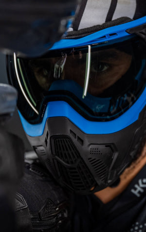 SLR Goggle - Sapphire (Blue/Black/Black) Smoke Lens - XTREME Airsoft Superstore