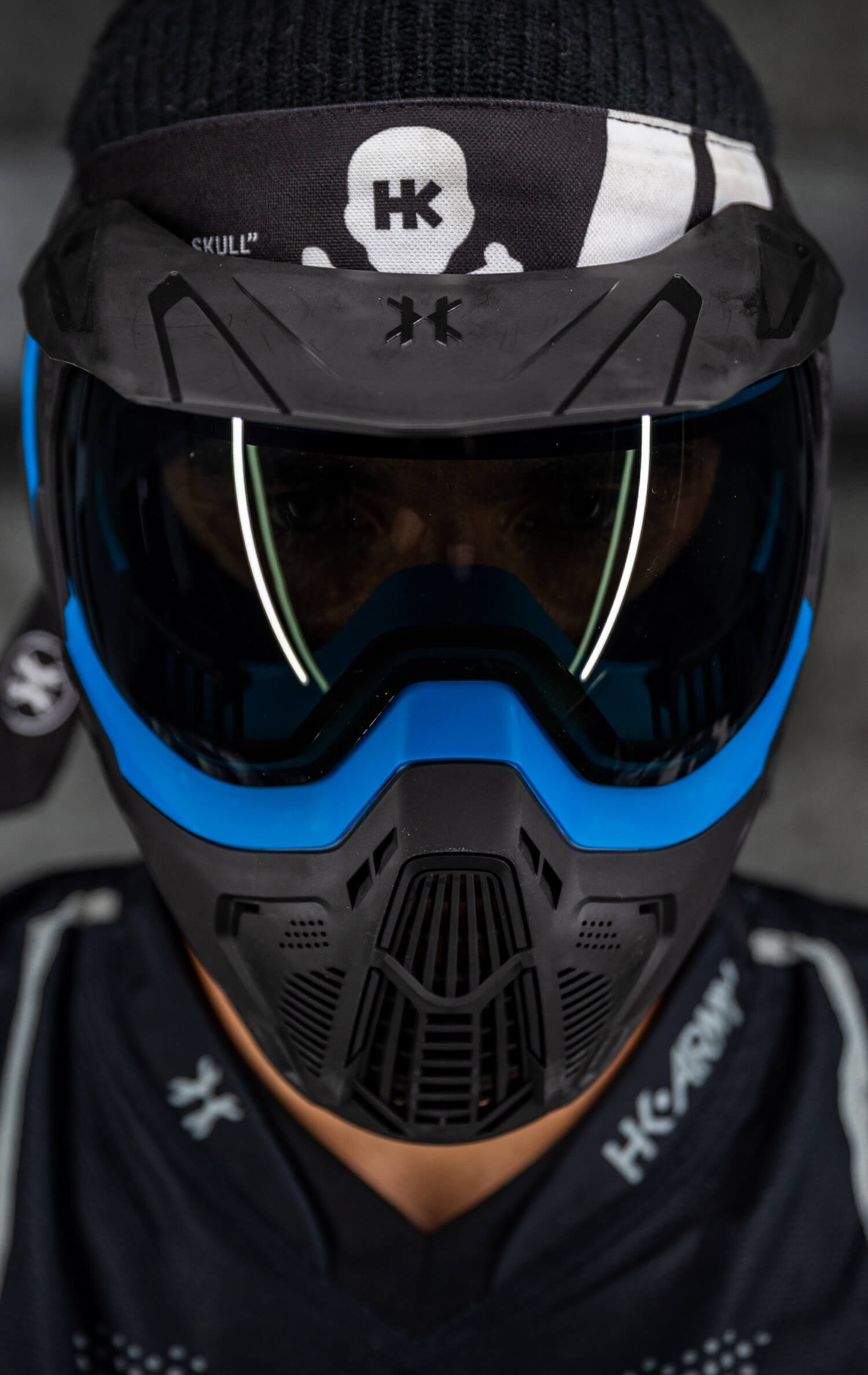 SLR Goggle - Sapphire (Blue/Black/Black) Smoke Lens - XTREME Airsoft Superstore