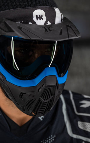 SLR Goggle - Sapphire (Blue/Black/Black) Smoke Lens - XTREME Airsoft Superstore