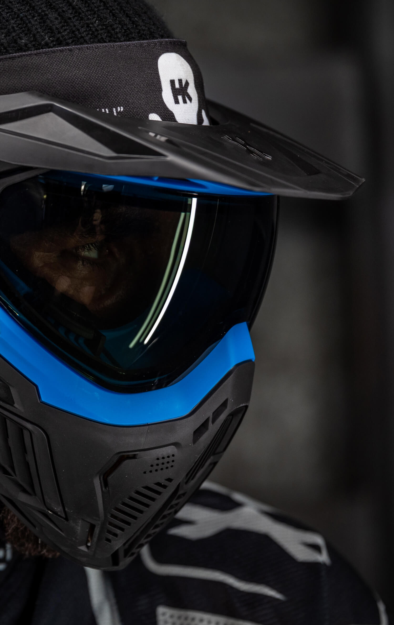 SLR Goggle - Sapphire (Blue/Black/Black) Smoke Lens - XTREME Airsoft Superstore