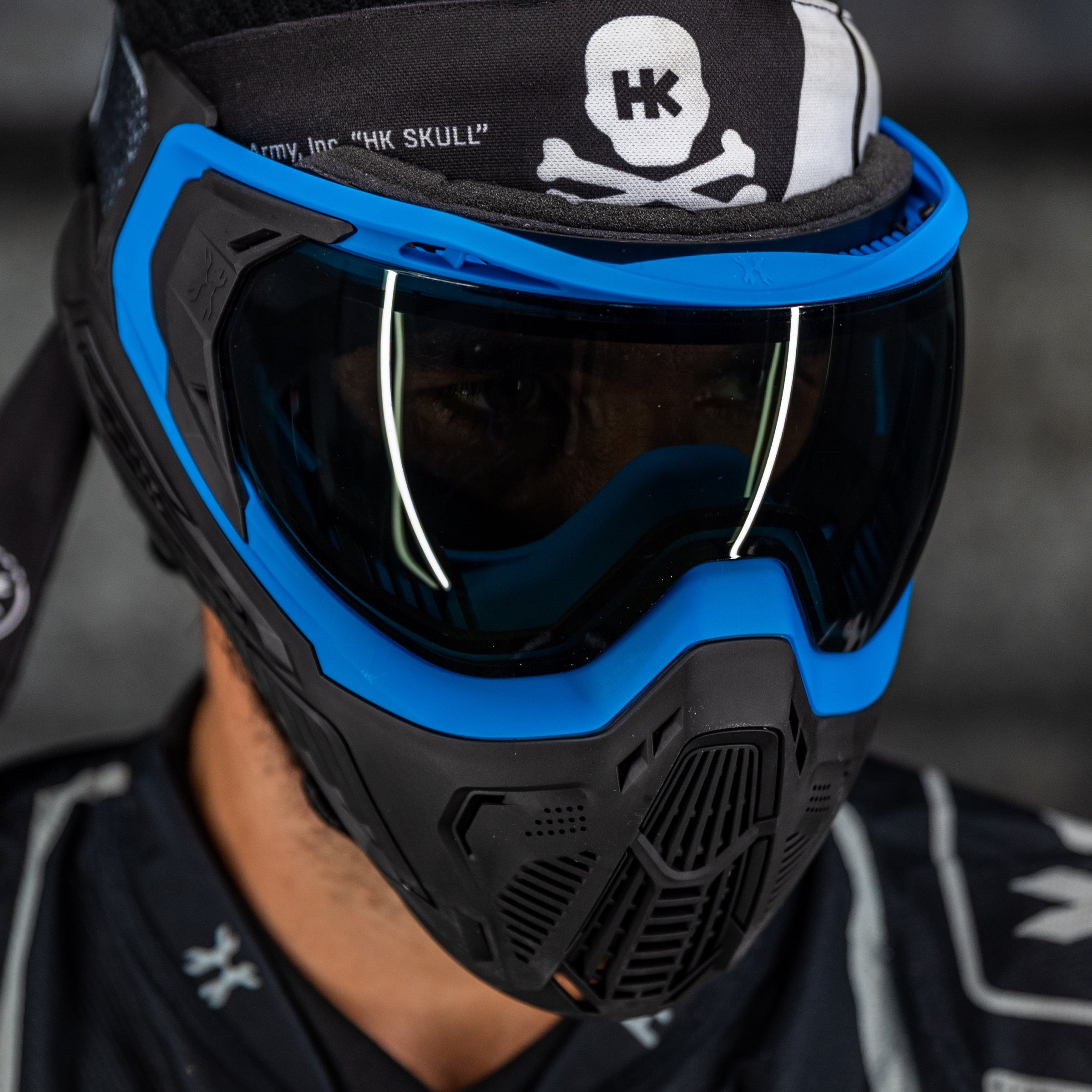 SLR Goggle - Sapphire (Blue/Black/Black) Smoke Lens - XTREME Airsoft Superstore