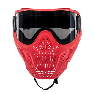 HSTL® Skull Goggle "Sinner" - Red w/ Smoke Lens - XTREME Airsoft Superstore