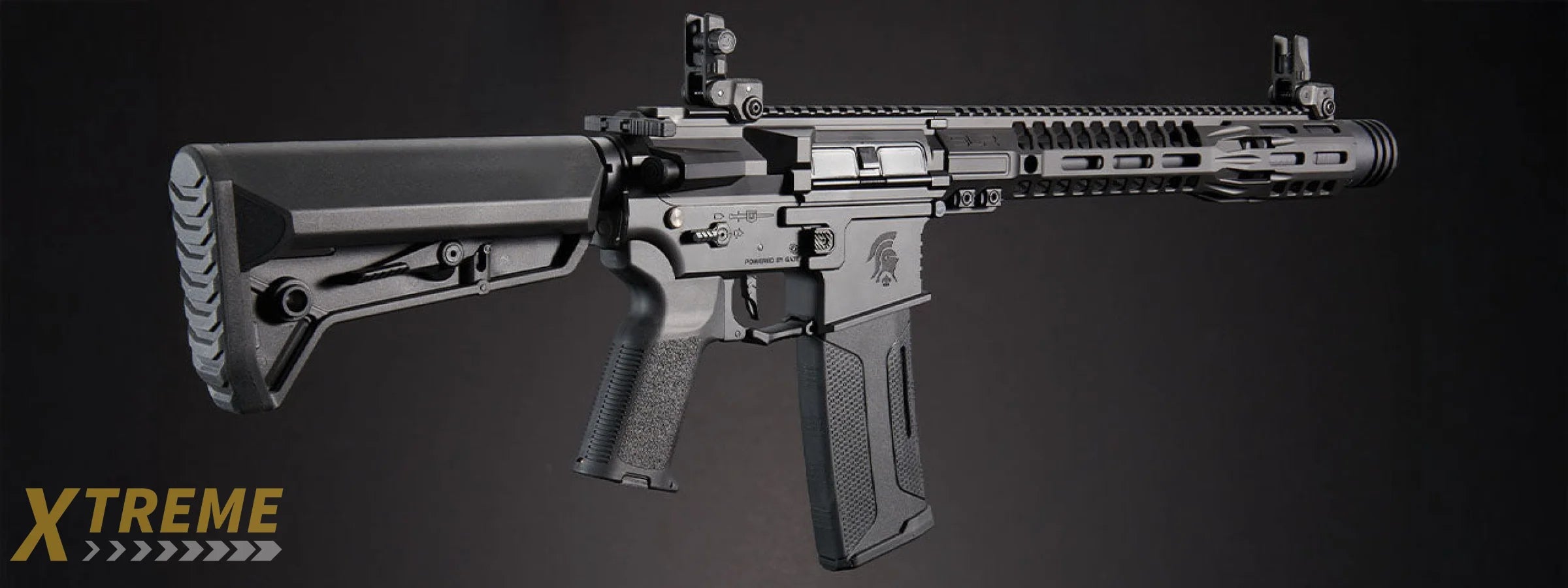 SLR 13" SD - Lancer Tactical Gen 4 AEG w/ Aster II Bluetooth ETU - (Black)