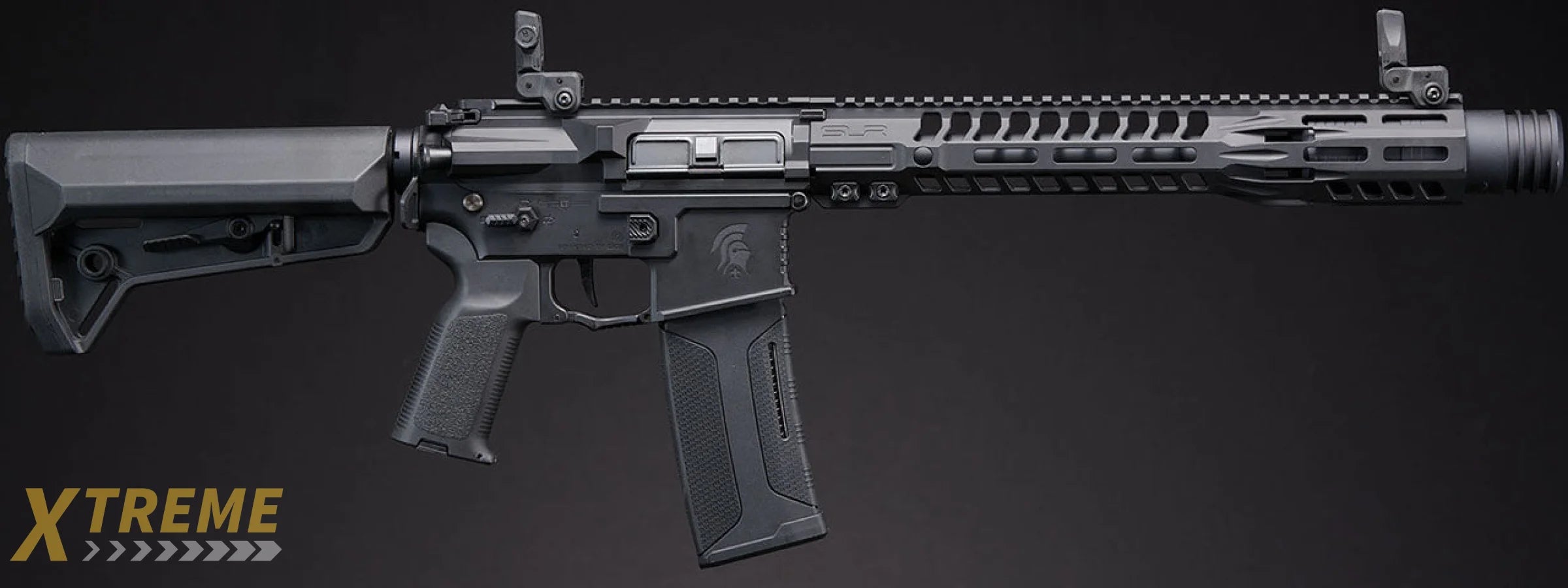 SLR 13" SD - Lancer Tactical Gen 4 AEG w/ Aster II Bluetooth ETU - (Black)