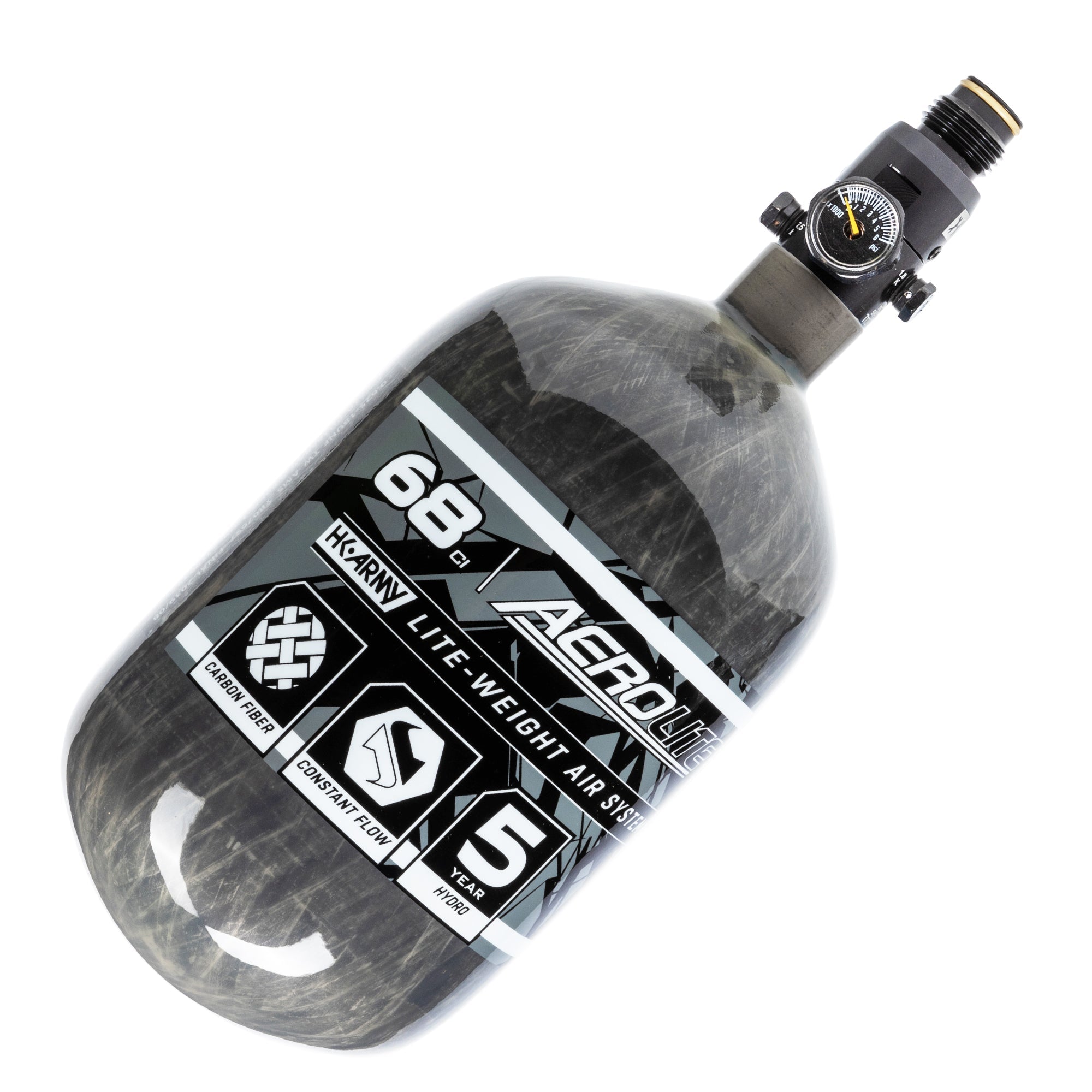 AeroLite Carbon Fiber Tank - 68ci / 4500psi  - Smoke