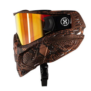 HSTL® Skull Goggle Snake Red w/ Fire Lens - XTREME Airsoft Superstore