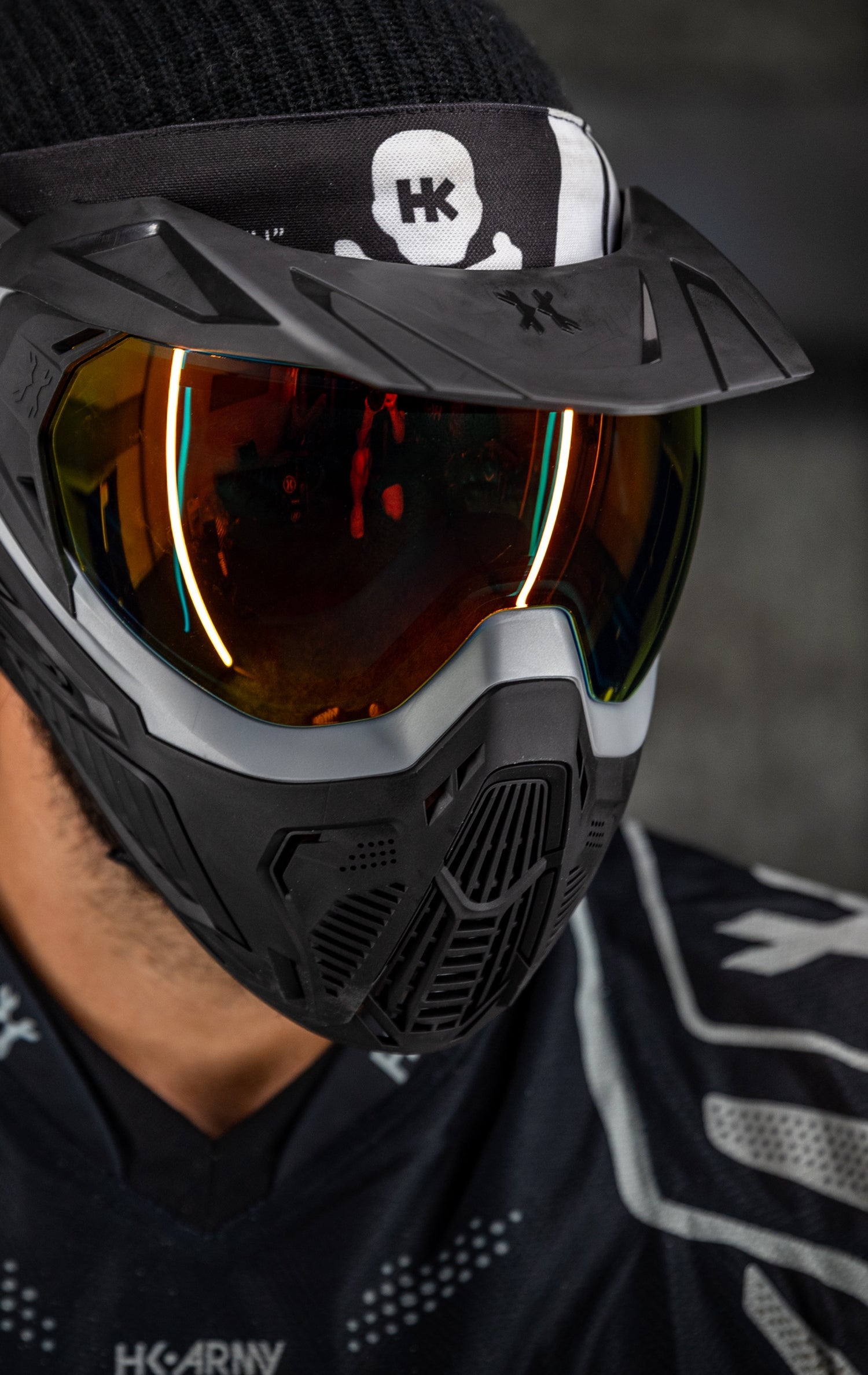 SLR Goggle - Solar (Silver/Black) Scorch Lens - XTREME Airsoft Superstore