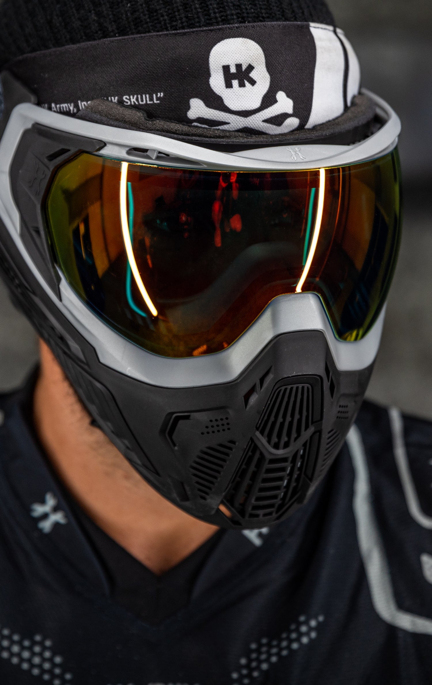 SLR Goggle - Solar (Silver/Black) Scorch Lens - XTREME Airsoft Superstore