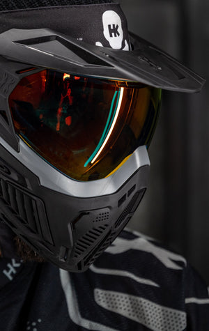 SLR Goggle - Solar (Silver/Black) Scorch Lens - XTREME Airsoft Superstore