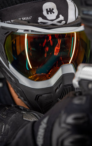 SLR Goggle - Solar (Silver/Black) Scorch Lens - XTREME Airsoft Superstore