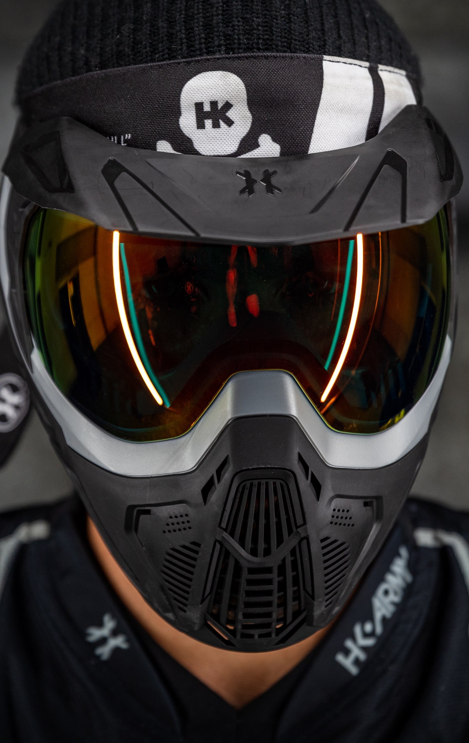 SLR Goggle - Solar (Silver/Black) Scorch Lens - XTREME Airsoft Superstore
