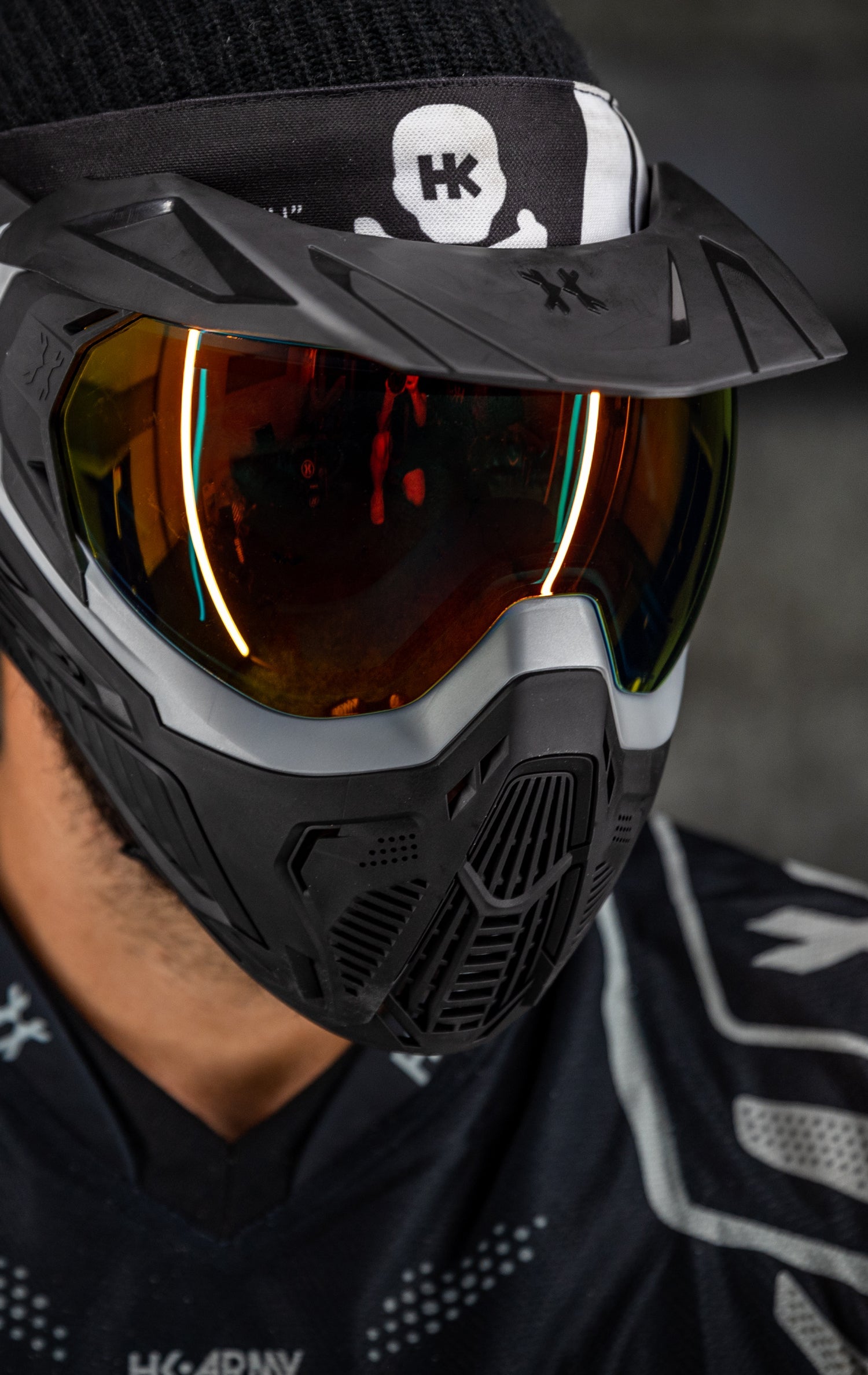 SLR Goggle - Solar (Silver/Black) Scorch Lens - XTREME Airsoft Superstore