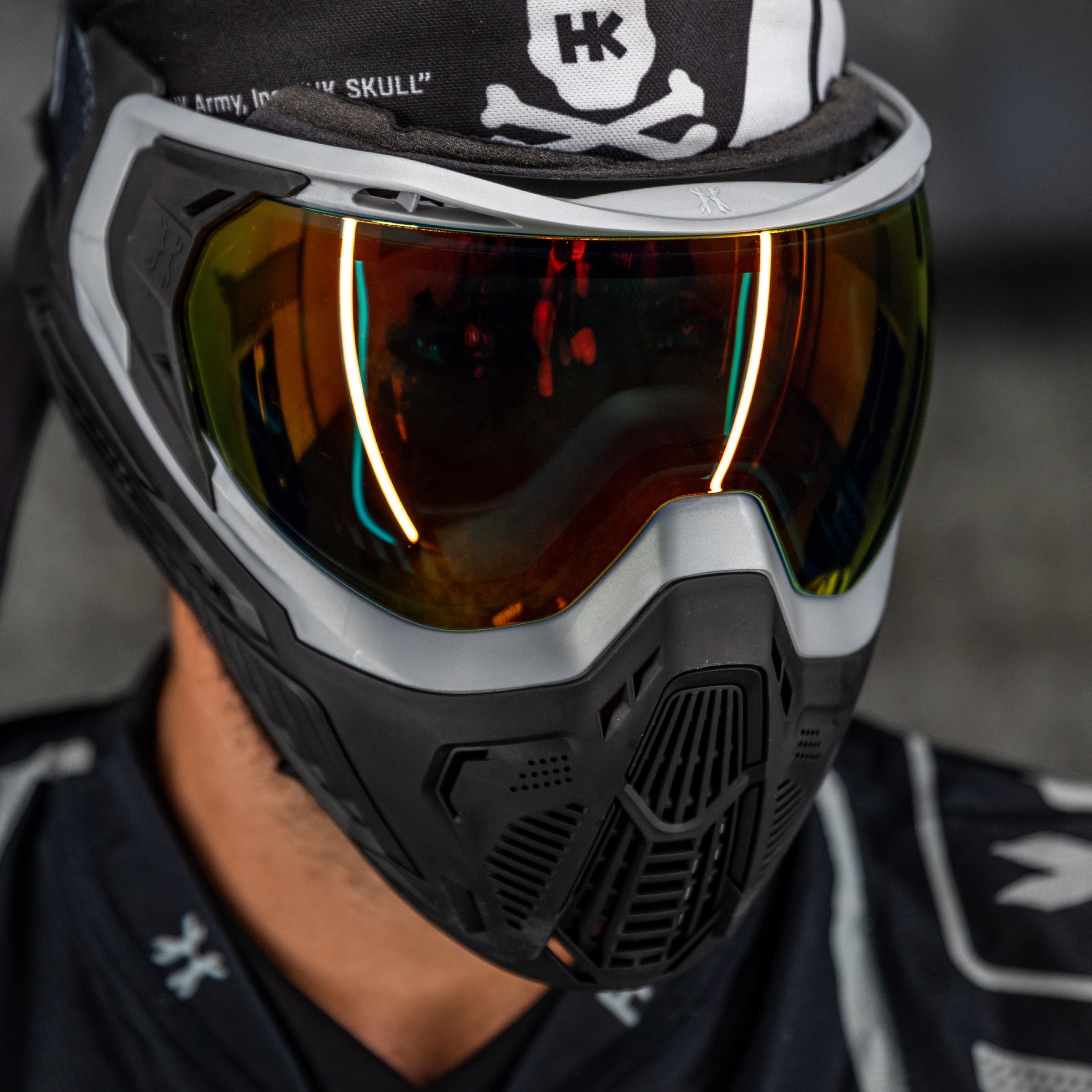 SLR Goggle - Solar (Silver/Black) Scorch Lens - XTREME Airsoft Superstore