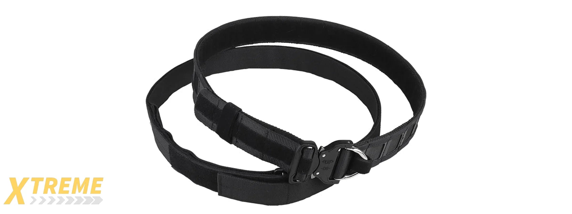 Special Combat Belt with Cobra Buckle (Color: Black)