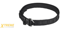Special Combat Belt with Cobra Buckle (Color: Black)