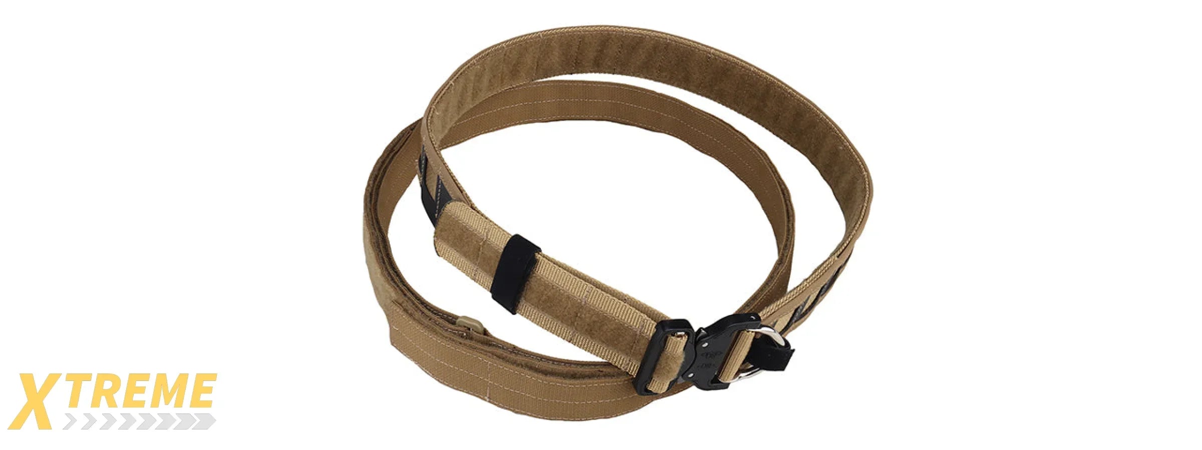 Special Combat Belt with Cobra Buckle (Color: Coyote Brown)