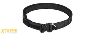 Special Combat Belt with Cobra Buckle (Color: Black)