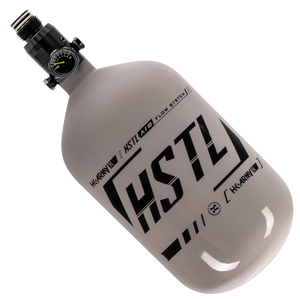 HSTL® - Carbon Fiber Tank - Standard Reg - 68ci / 4500psi - Grey/Black - XTREME Airsoft Superstore