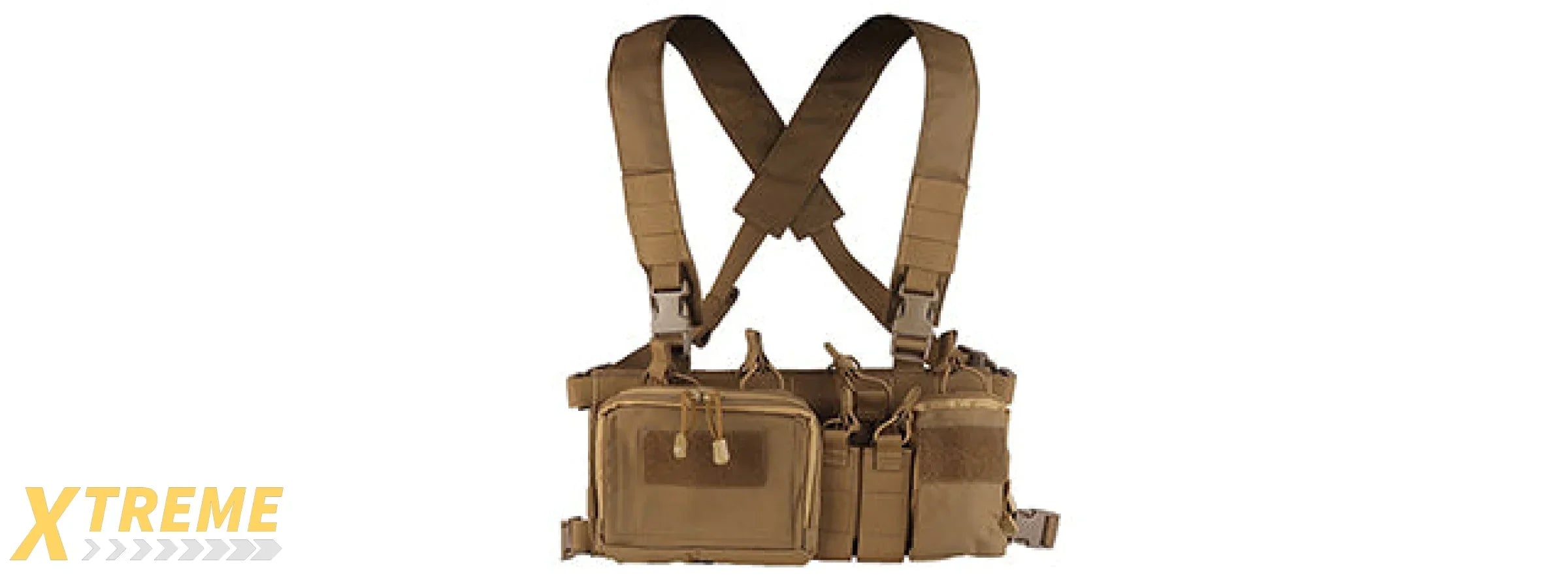 Strategic Style Tactical Chest Rig - (Tan)