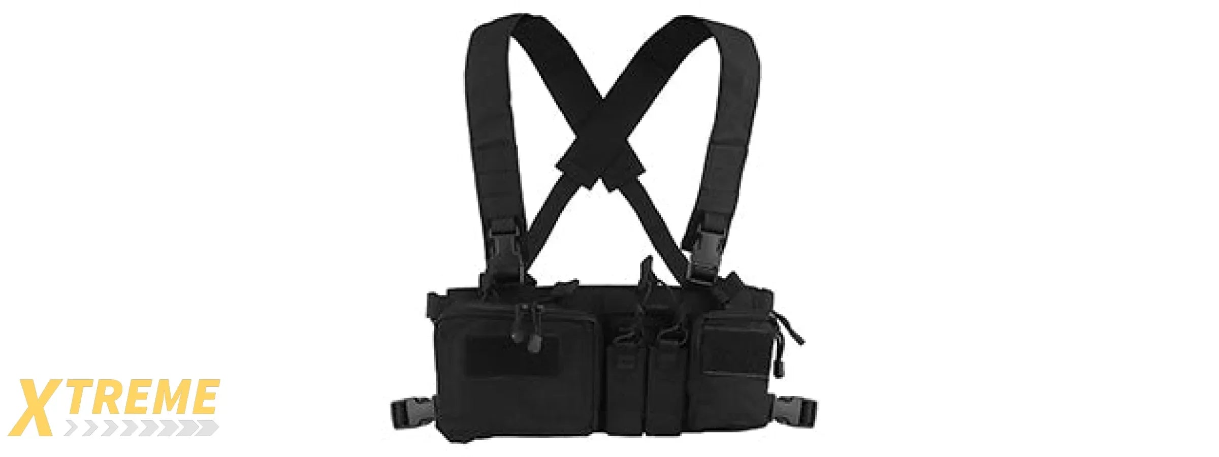 Strategic Style Tactical Chest Rig - (Black)