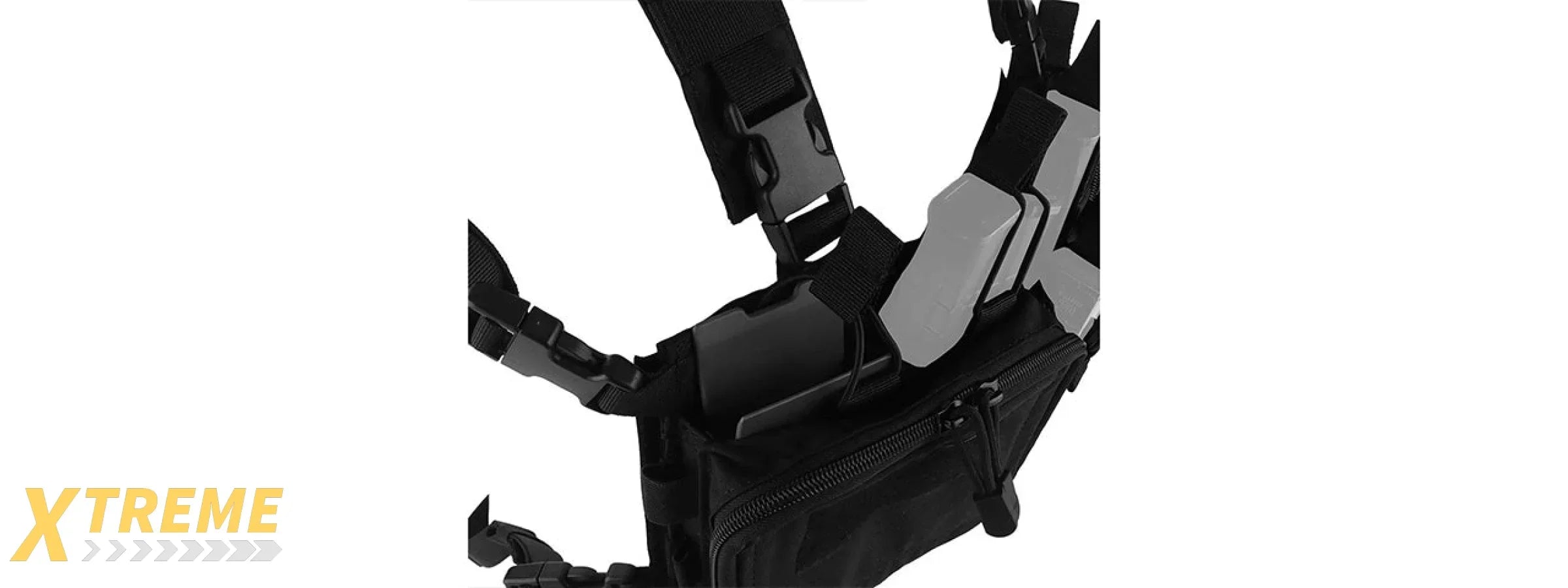 Strategic Style Tactical Chest Rig - (Black)