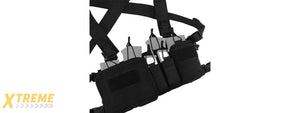 Strategic Style Tactical Chest Rig - (Black)