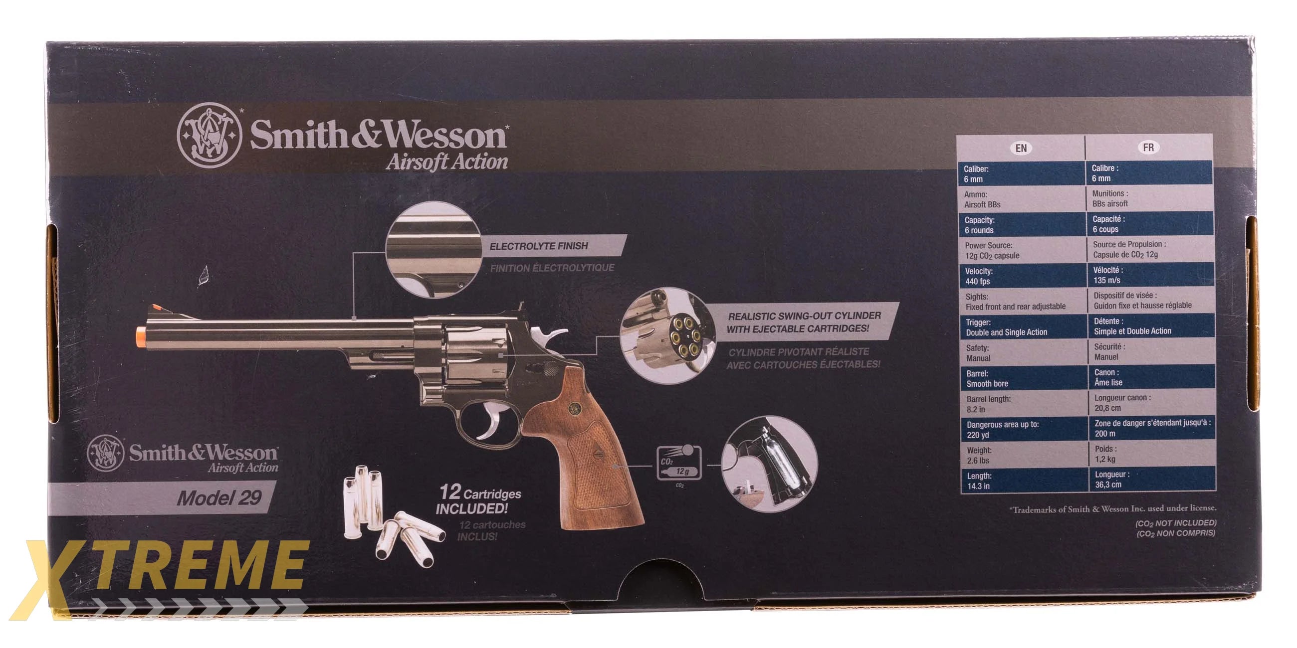SW M29-6MM-BLUE FINISH 8 38 INCH BARREL - S&W C02 - Pistols