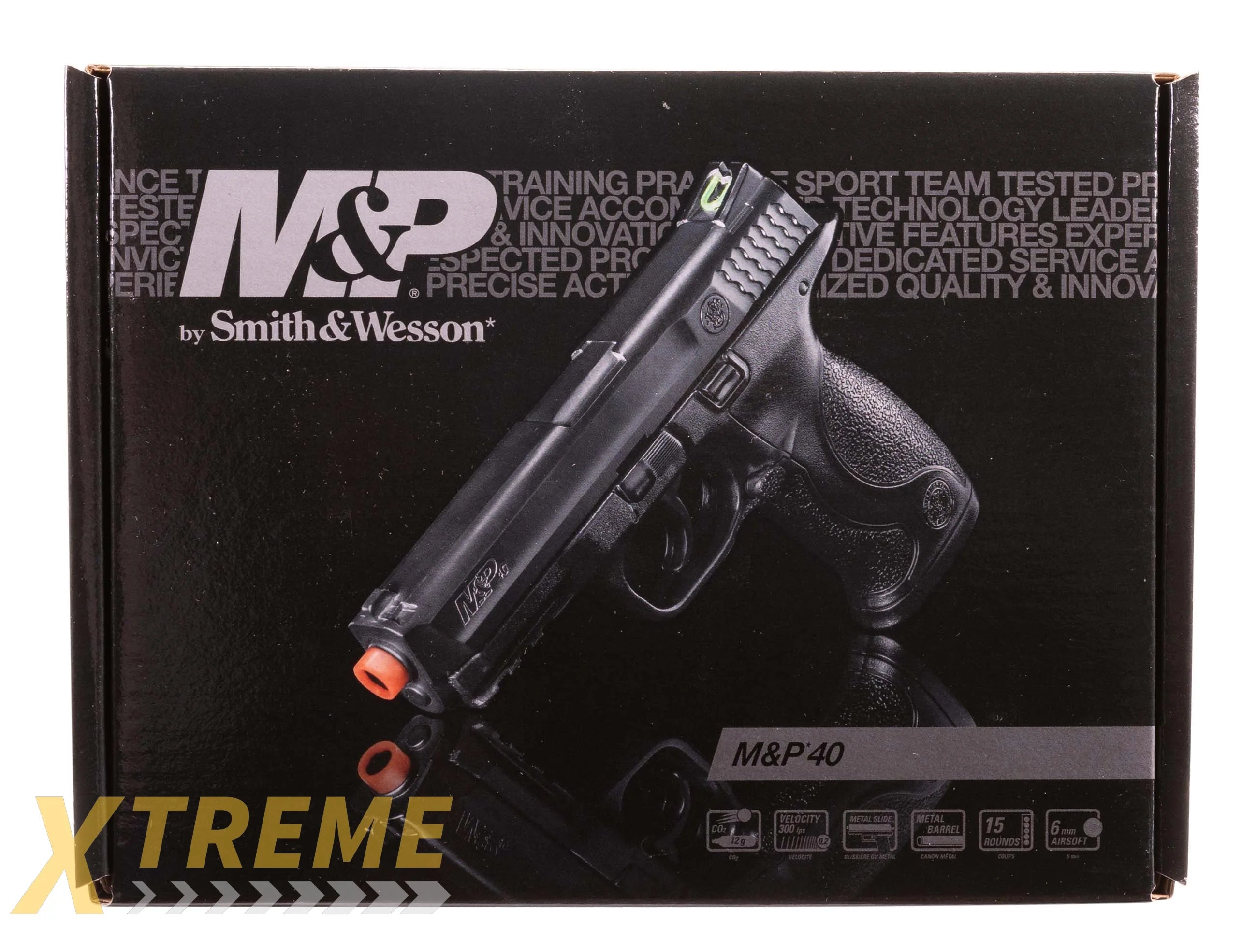 SW MP 40-6MM- BLACK - S&W C02 - Pistols