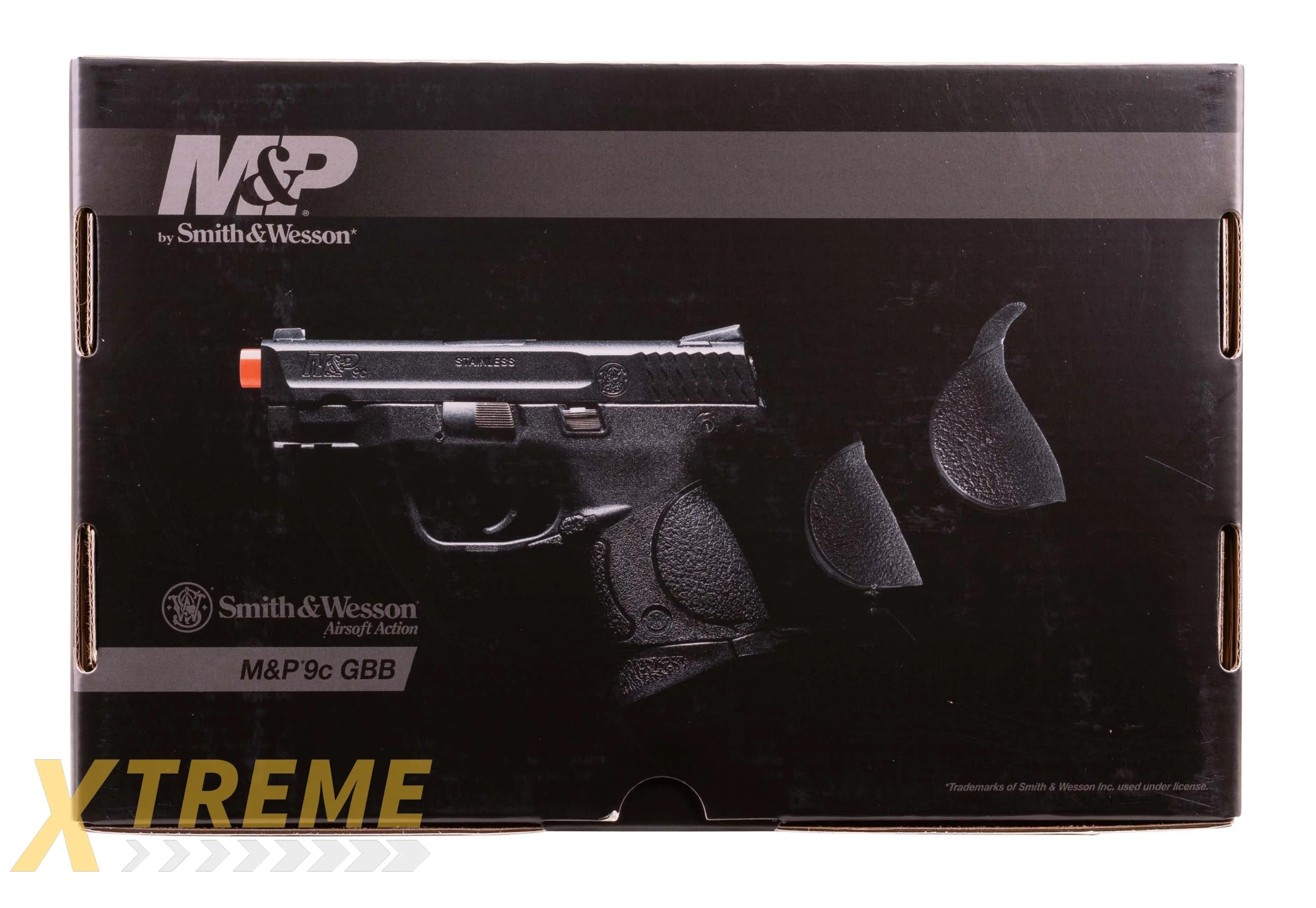 SW MP 9C GBB-6MM BLACK - S&W GAS BLOWBACK - Pistols