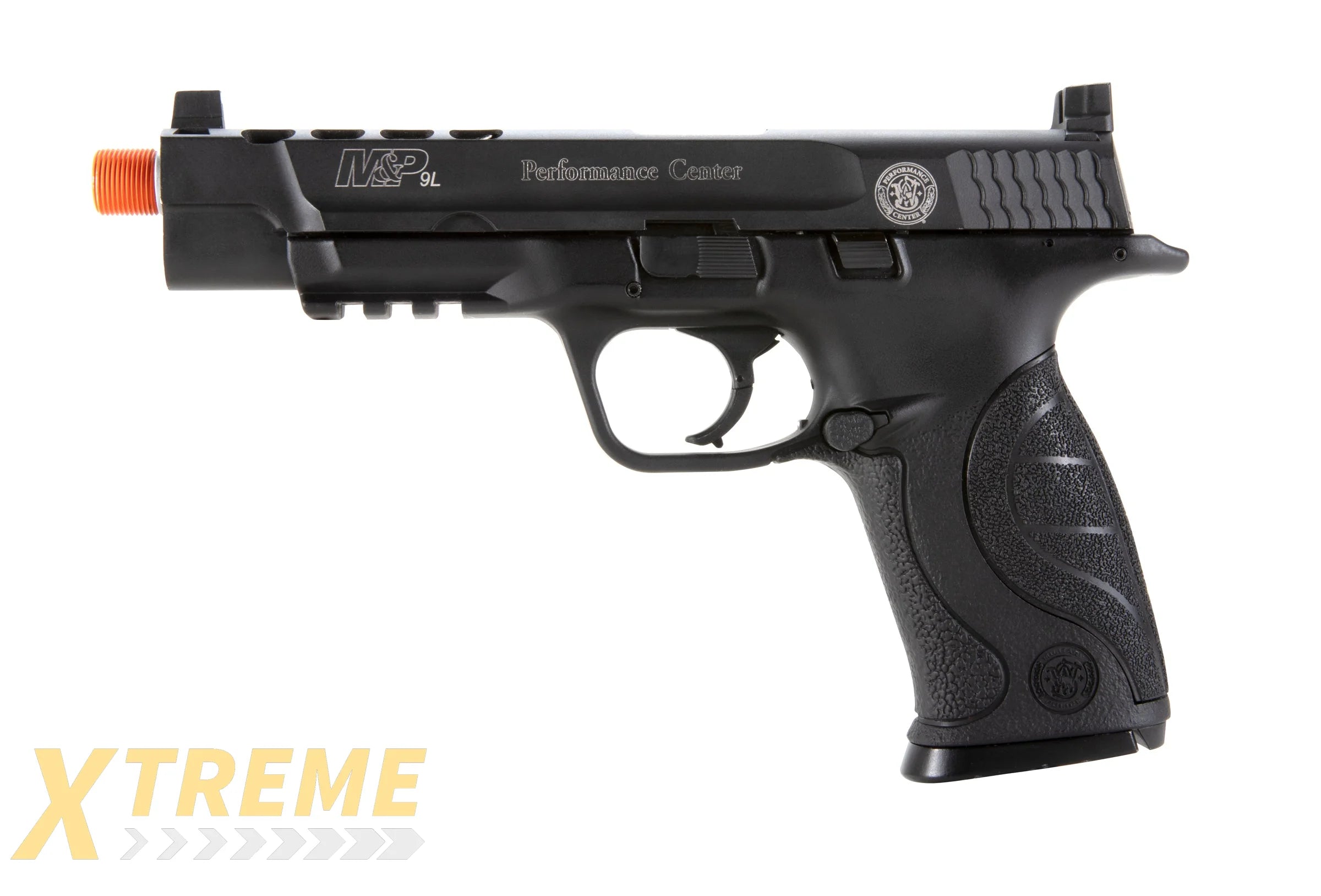 SW MP9L PERFORMANCE CENTER-6MM-BLACK - S&W C02 - Pistols