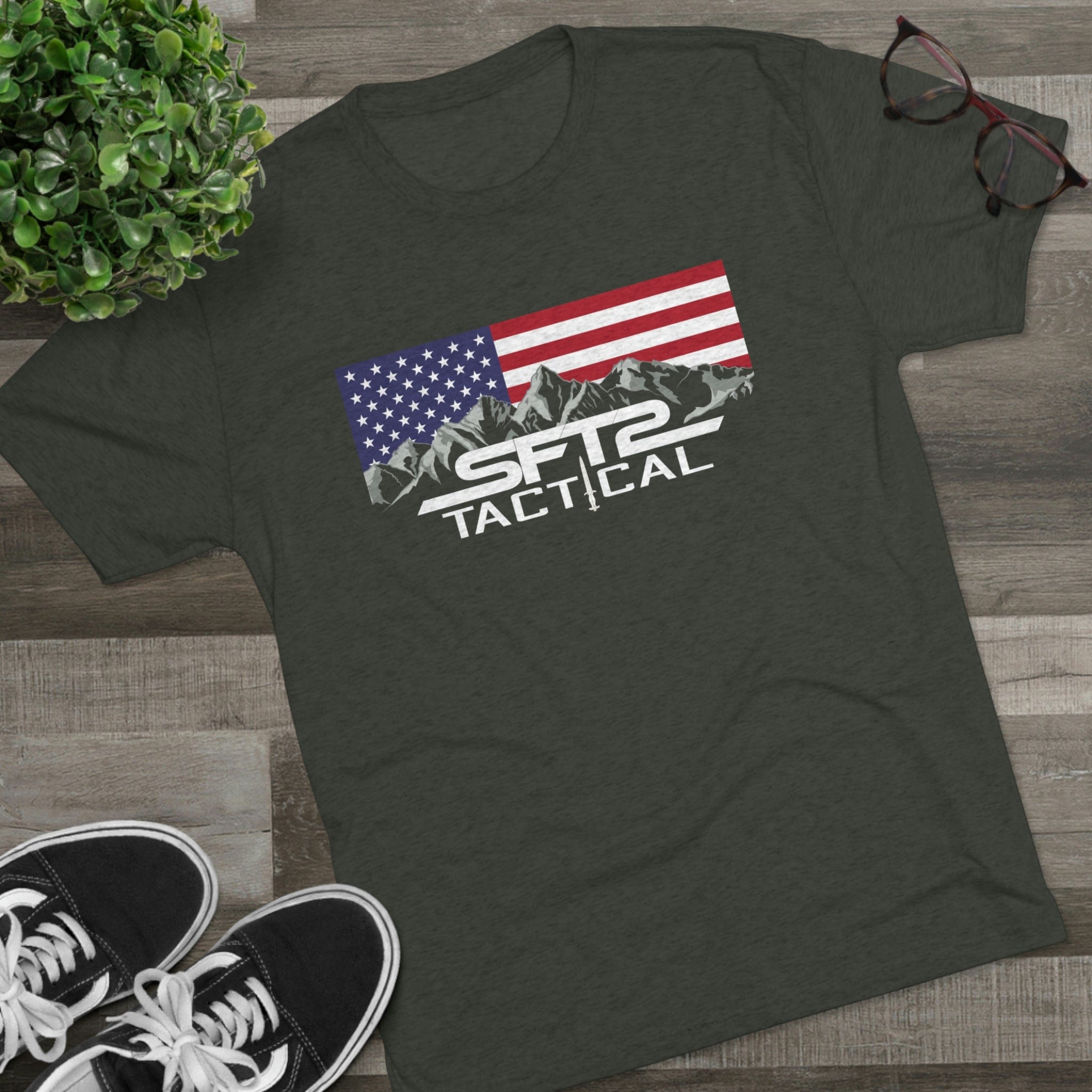 America's Favorite Logo Tri-Blend Crew Tee - XTREME Airsoft Superstore