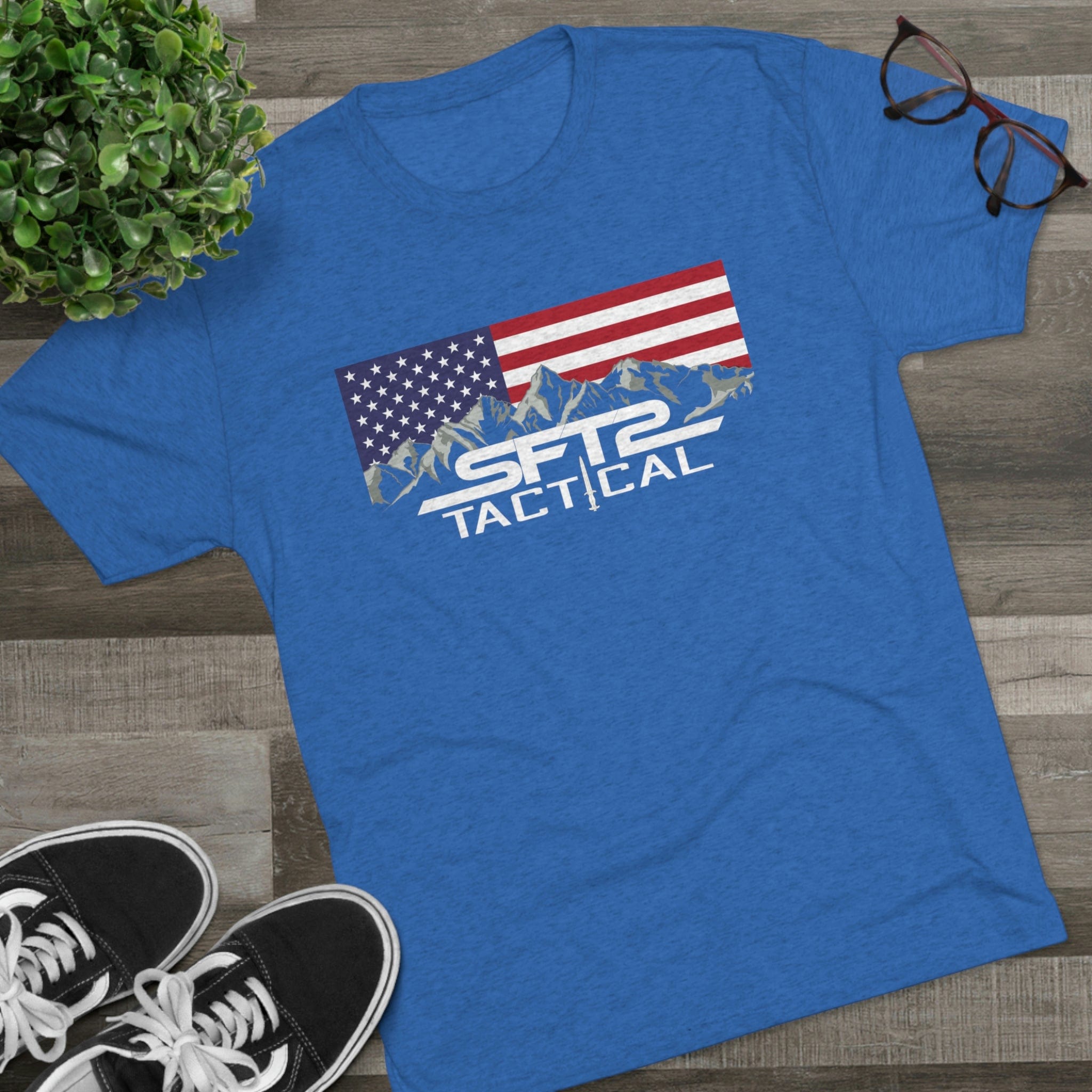 America's Favorite Logo Tri-Blend Crew Tee - XTREME Airsoft Superstore