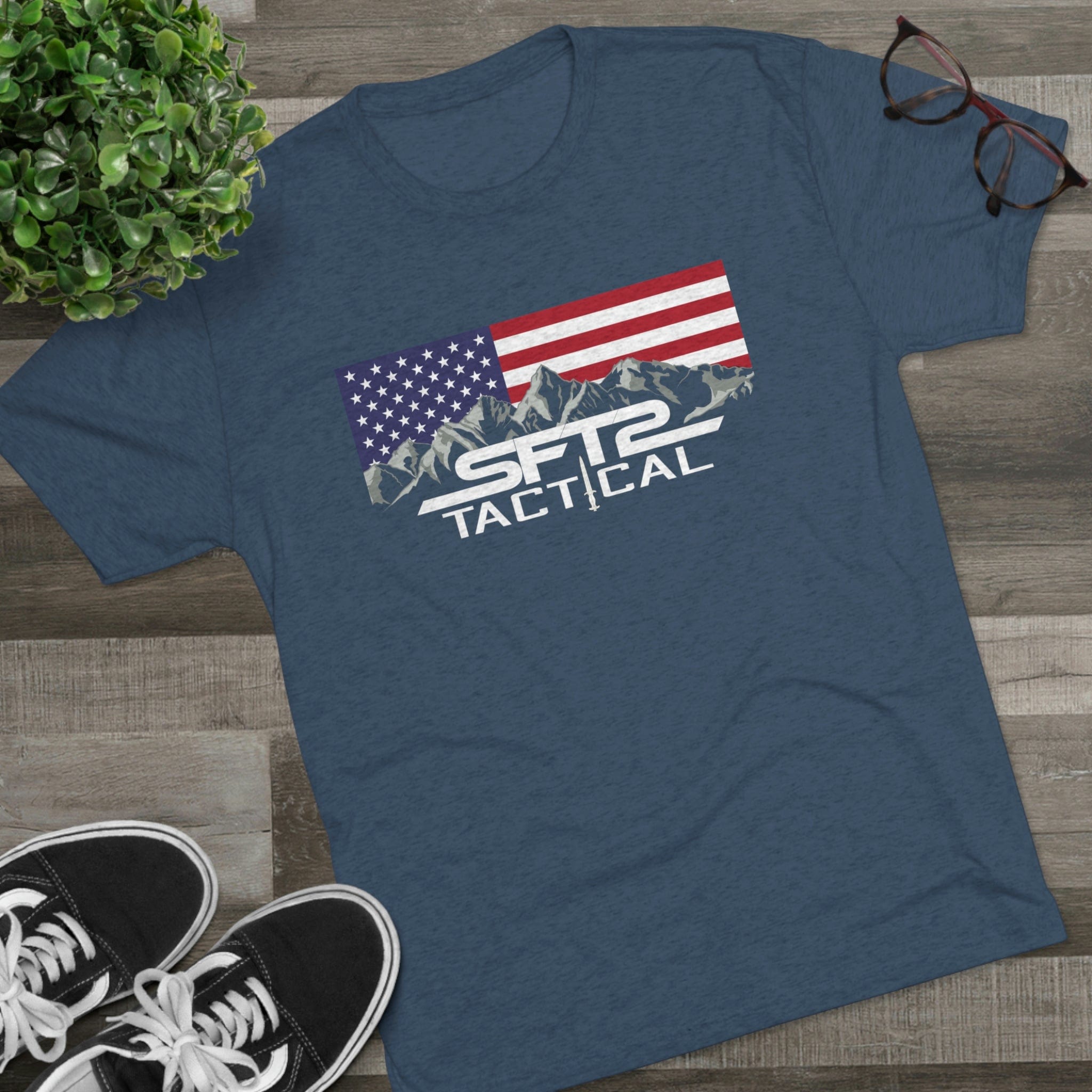 America's Favorite Logo Tri-Blend Crew Tee - XTREME Airsoft Superstore