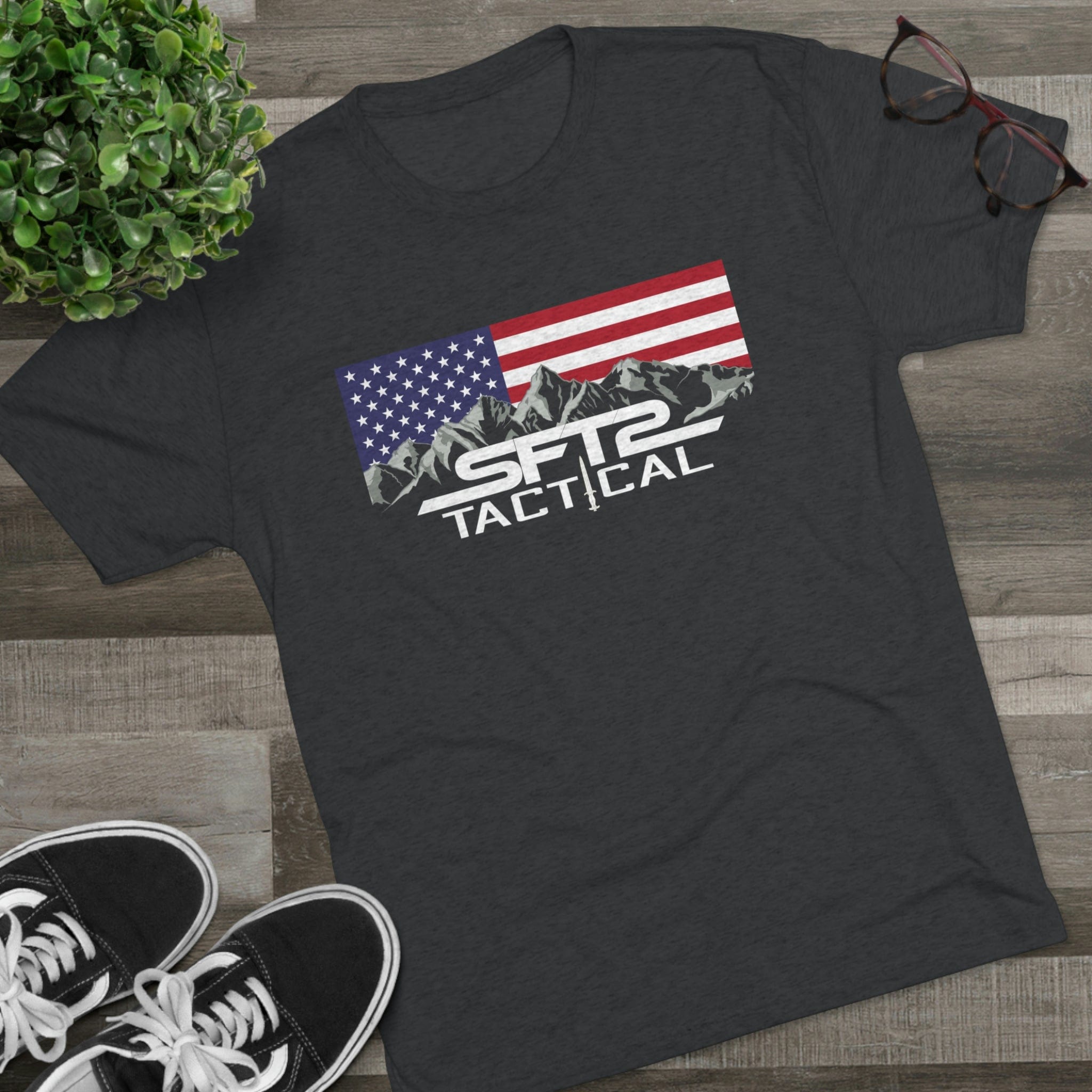 America's Favorite Logo Tri-Blend Crew Tee - XTREME Airsoft Superstore