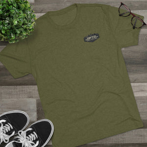Camo Logo Mountain - Tri-Blend Crew Tee - XTREME Airsoft Superstore
