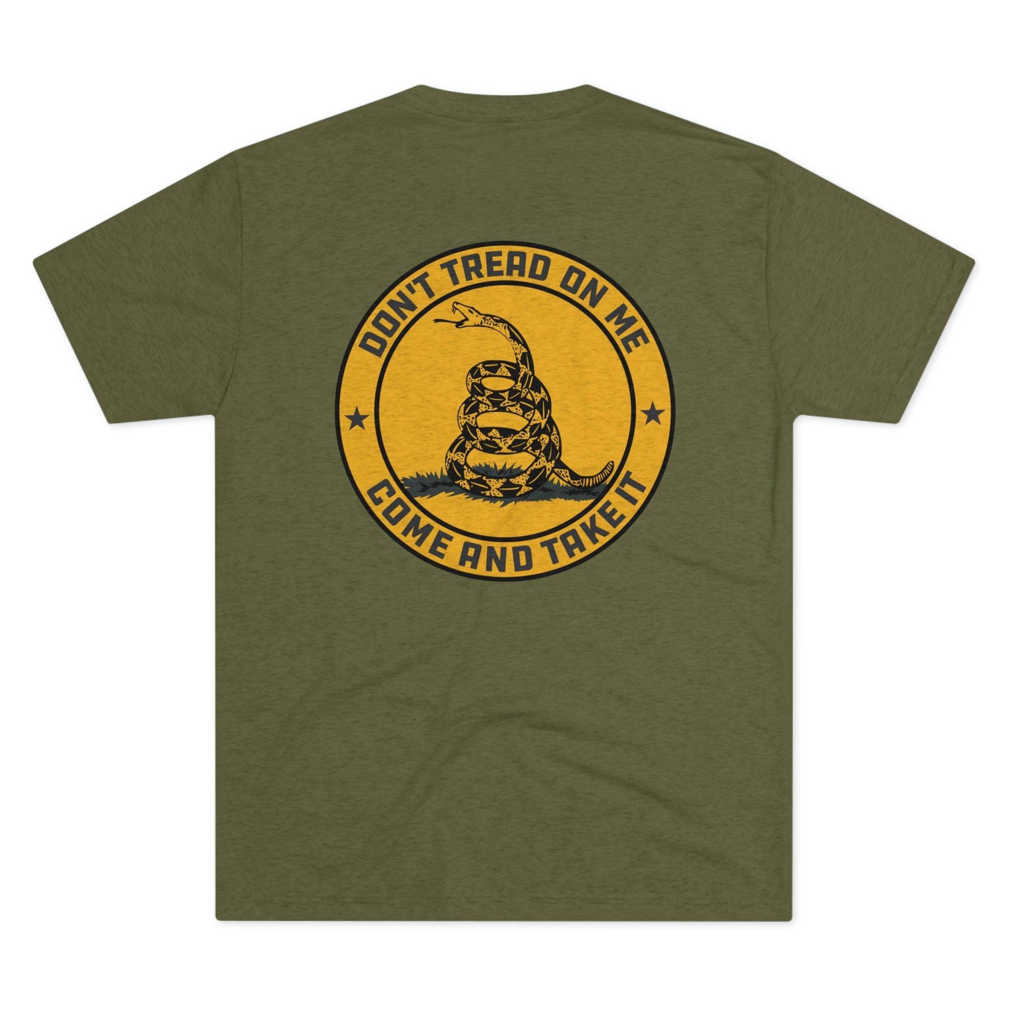 Don't Tread On Me Tri-Blend Crew Tee - XTREME Airsoft Superstore