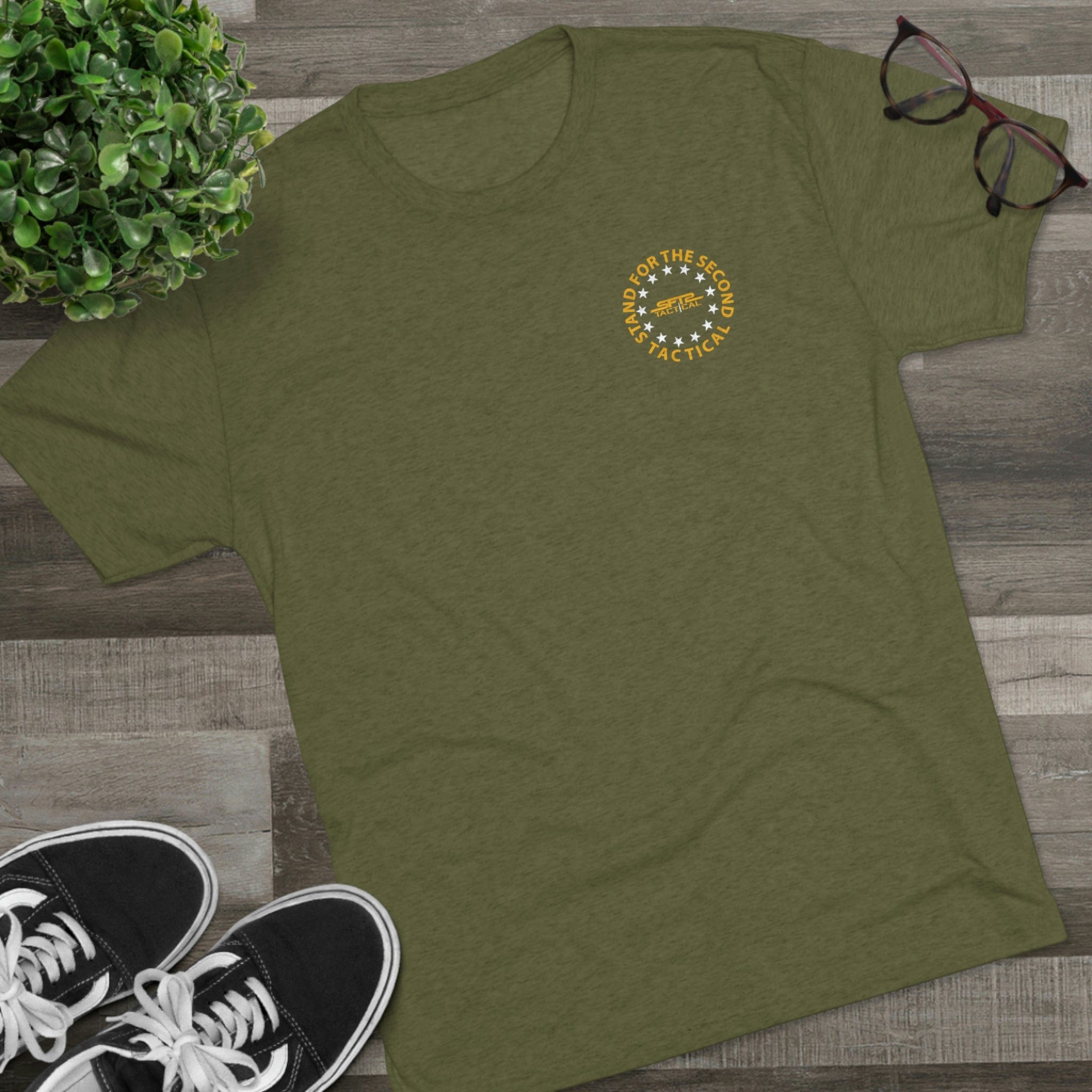 Don't Tread On Me Tri-Blend Crew Tee - XTREME Airsoft Superstore
