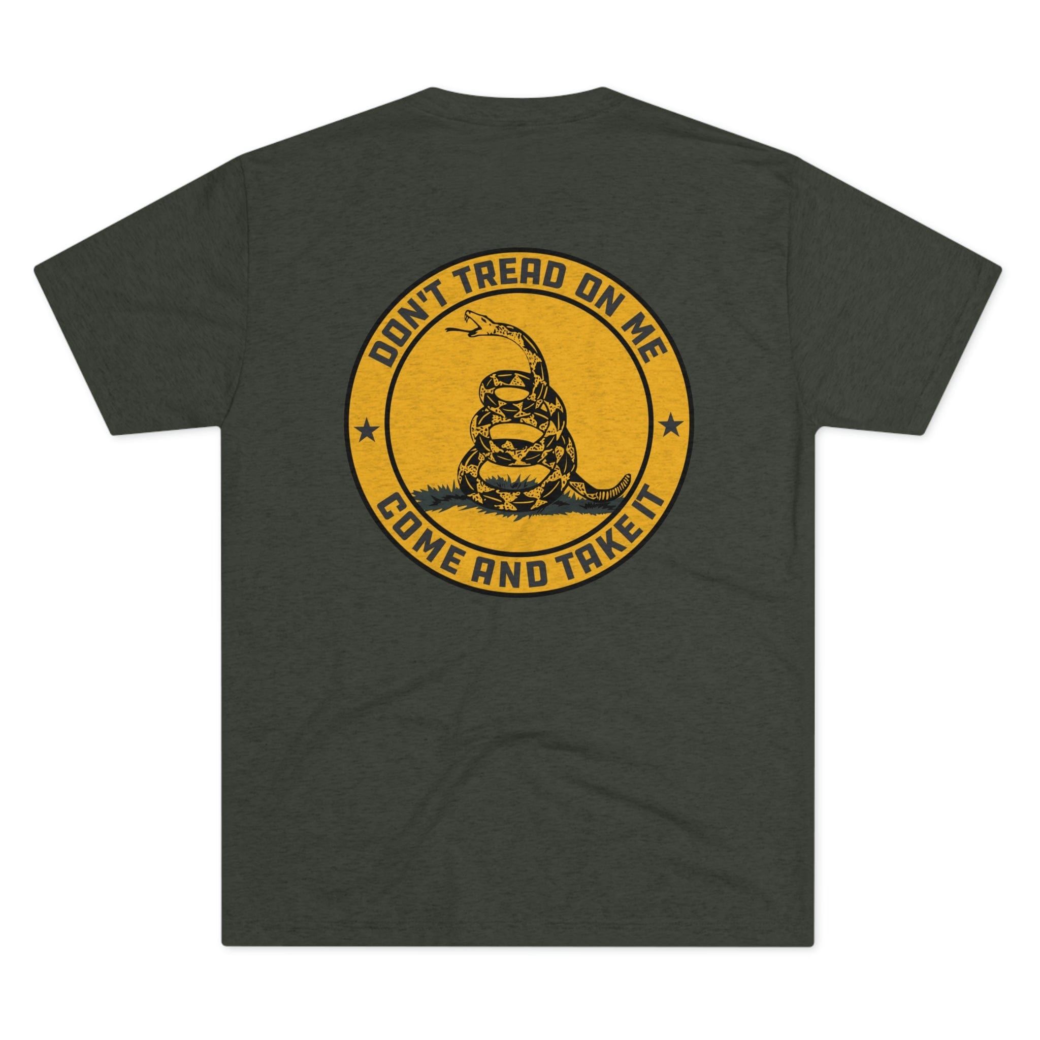 Don't Tread On Me Tri-Blend Crew Tee - XTREME Airsoft Superstore