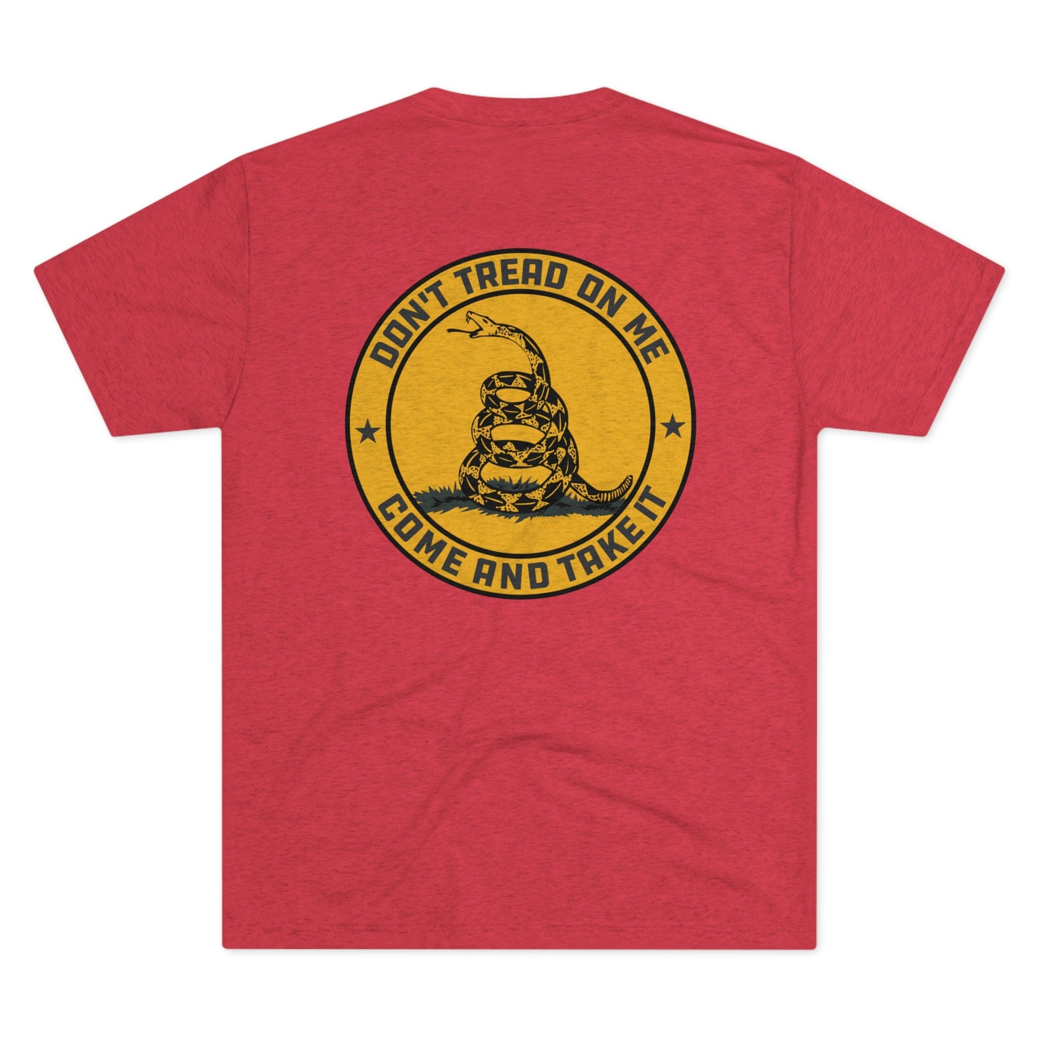 Don't Tread On Me Tri-Blend Crew Tee - XTREME Airsoft Superstore