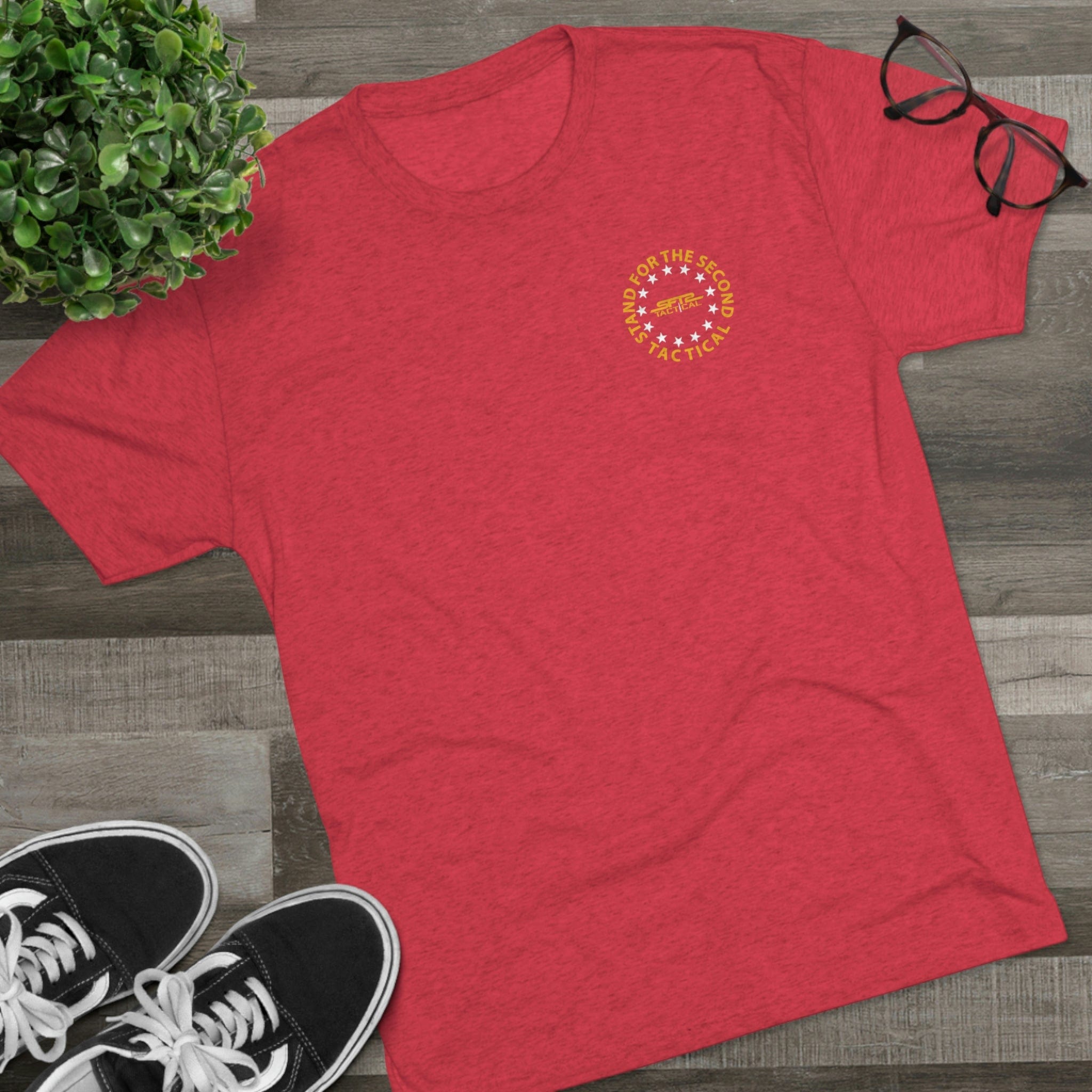 Don't Tread On Me Tri-Blend Crew Tee - XTREME Airsoft Superstore