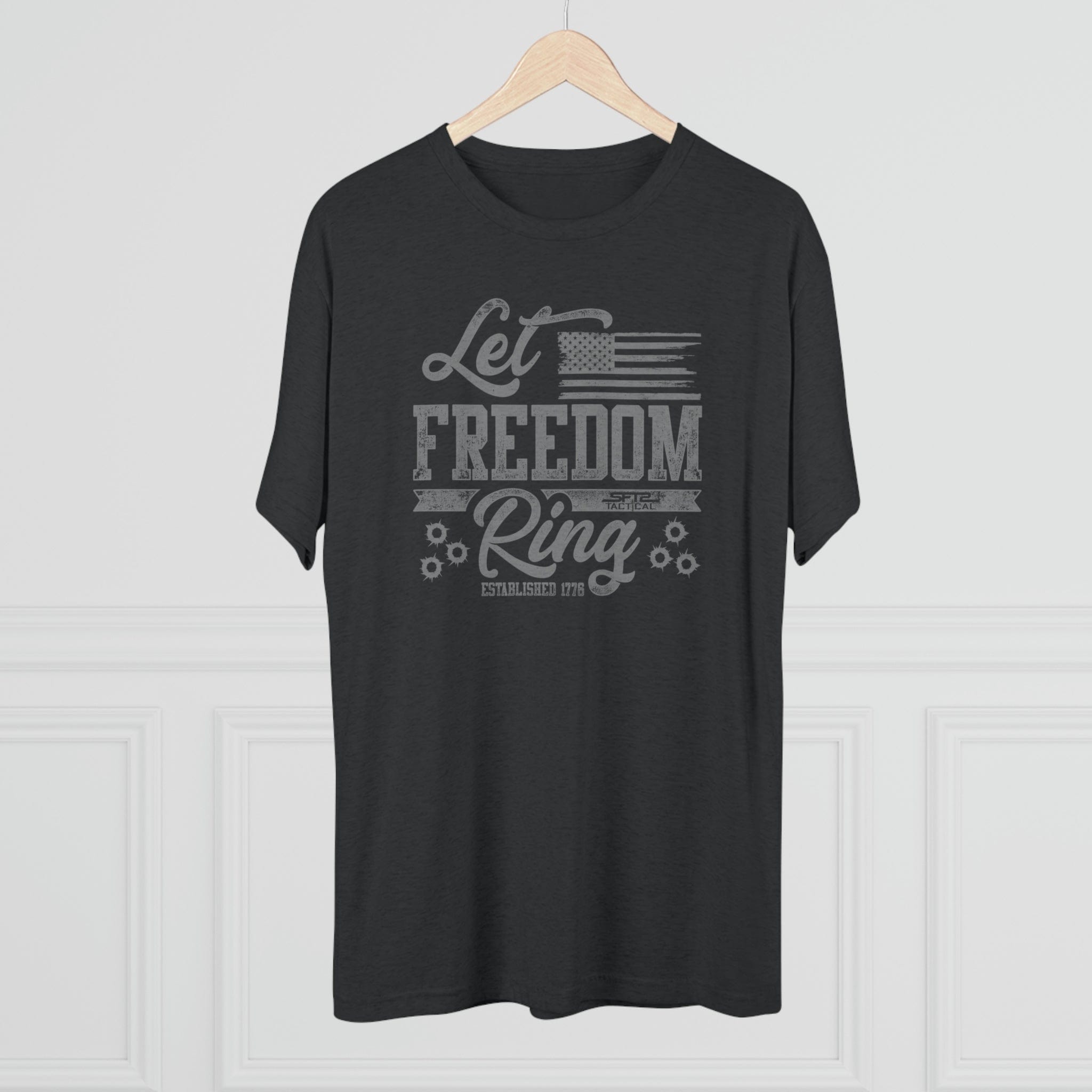 Let Freedom Ring - Tri-Blend Crew Tee - XTREME Airsoft Superstore