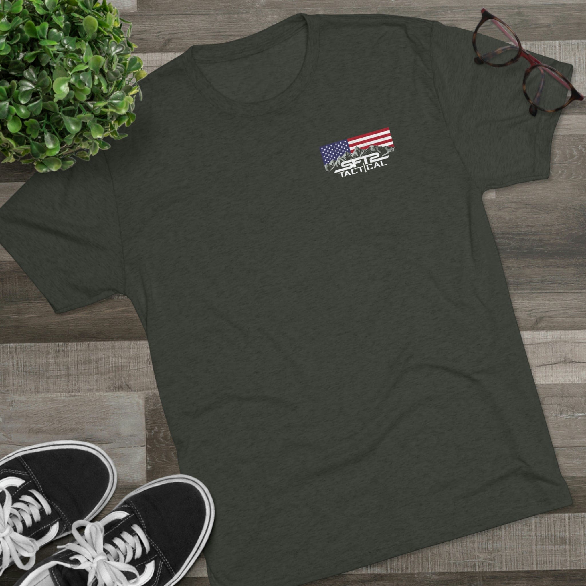 Over My Dead Body -  Tri-Blend Crew Tee - XTREME Airsoft Superstore
