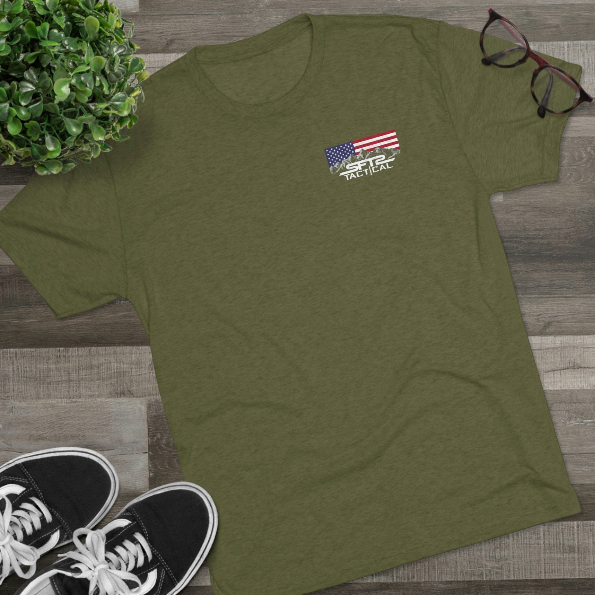 Over My Dead Body -  Tri-Blend Crew Tee - XTREME Airsoft Superstore
